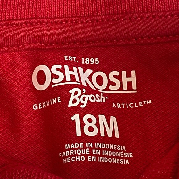 OSH KOSH B'GOSH Polo Bodysuit - NWT’s - Picture 2 of 8